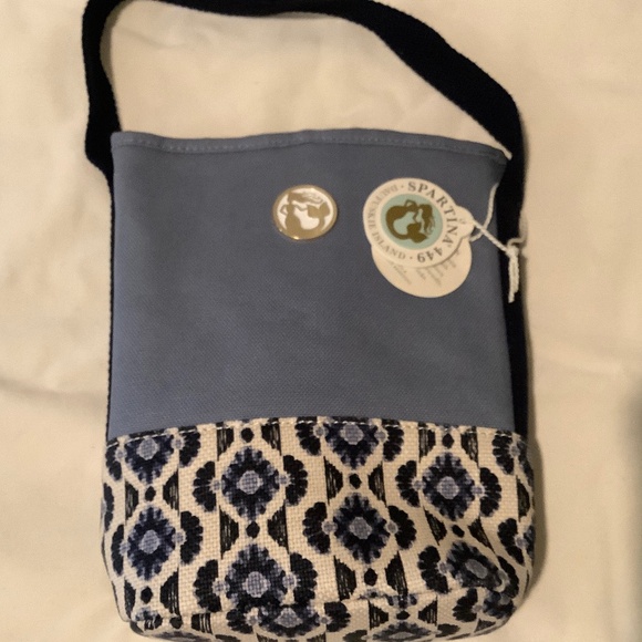 Spartina 449 Double Wine Caddy Marsh Boardwalk- NWT - Picture 2 of 6